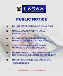 Public notice for coperate